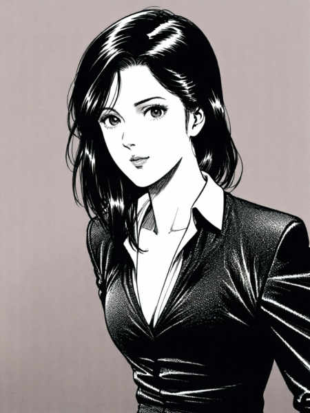 Zanshou-kin( ) SDXL Hoko Manga Style - v1.0