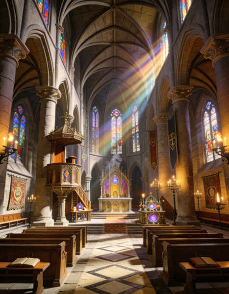 interior cathedral view - v1.0