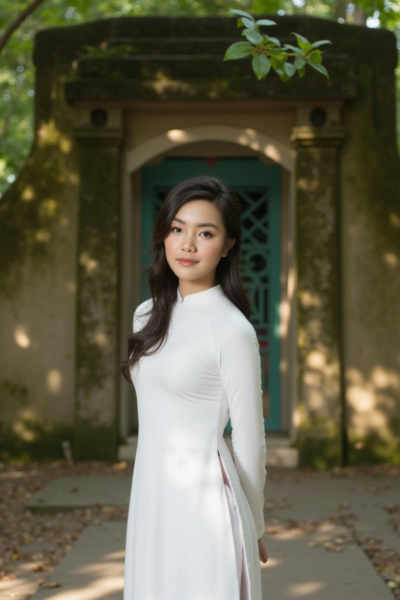 Áo Dài - Ao dai - Vietnamese Traditional Costume - v1.0