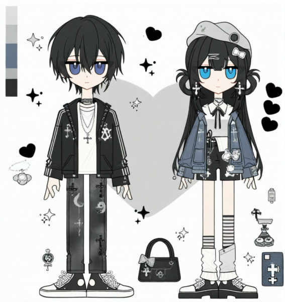 SD outfit artstyle - v1.0