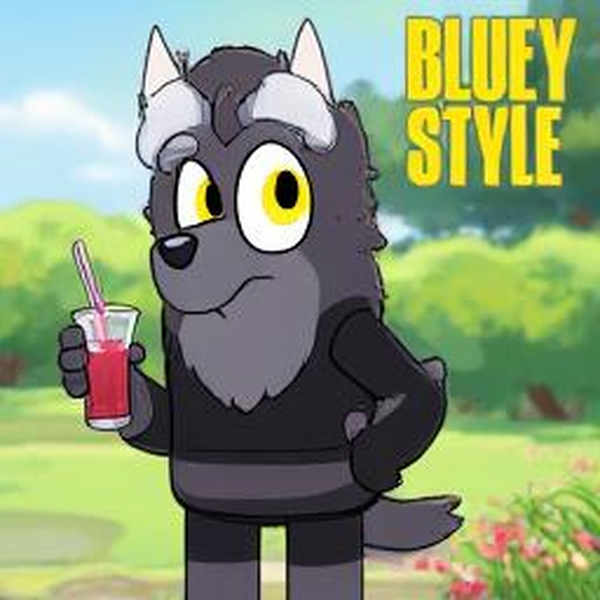 Bluey Style - Flux 1.D