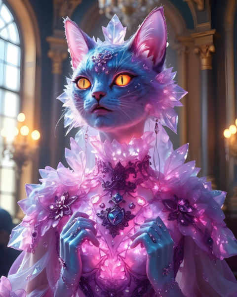 Bestiaire de Cristal: Lady Luxpaw - Lady Luxpaw