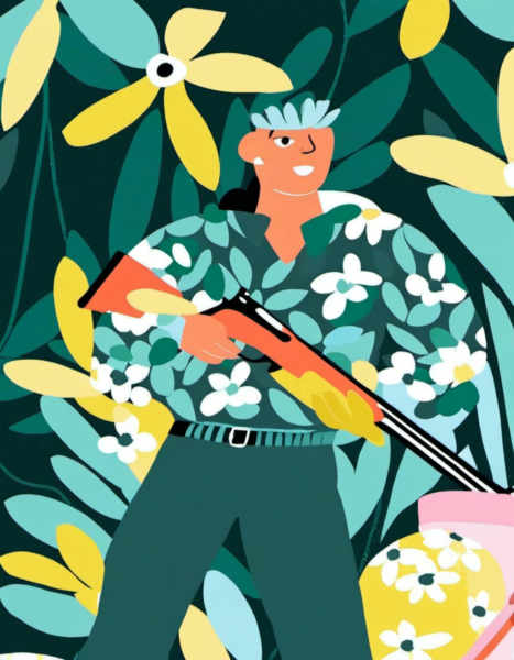 Magazines and ads illustration style - SDXL 1.0 - v1.0