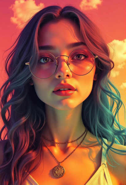 Solarization gradient Style FLUX @Ethanar - V1