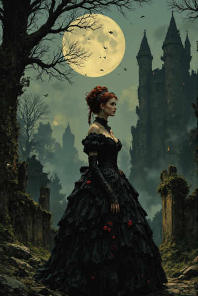 Dark Gothic Comic style - Gritty Dark style