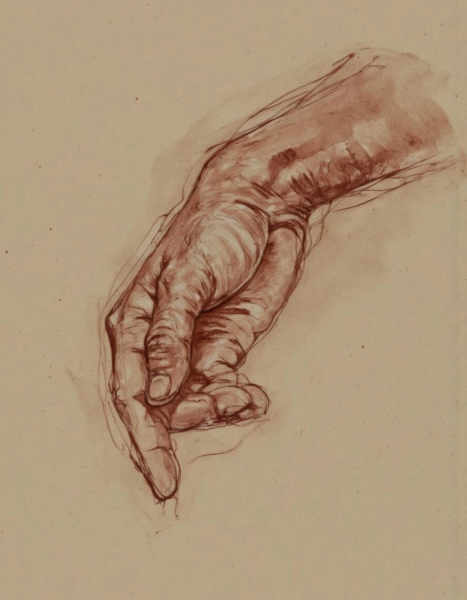 Patrick Jones - Sketching nude