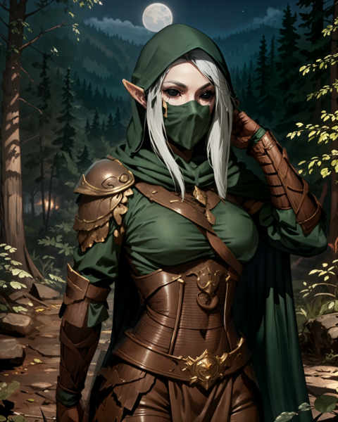 Kerillian (Warhammer: Vermintide 2) - 4 Outfits (PonyXL only) - v1.0