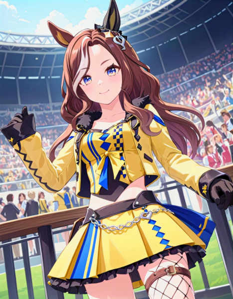 Daring_Heart (umamusume)_XL & PONY & ILL - Animagine_v1.0