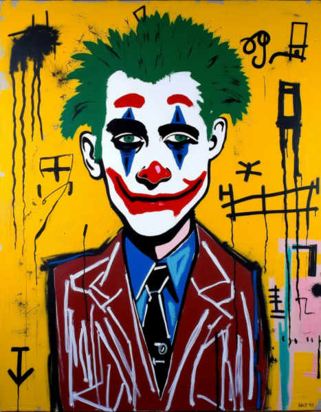 Jean-Michel Basquiat style - V1