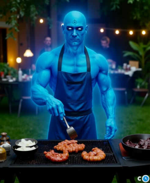 Doctor Manhattan - Watchmen - Flux1.D & SDXL - v1.0 Flux