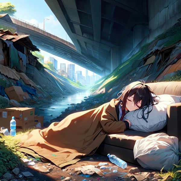 girl hate shack under bridge - OOO