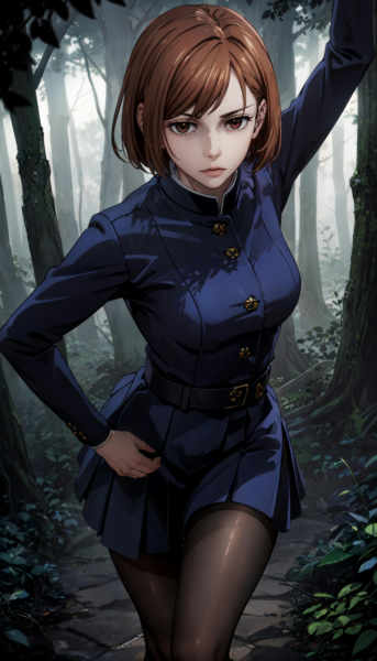 Nobara Kugisaki - Jujutsu Kaisen 1.5/Pony/Illustrious - Nobara Kugisaki - v1.0