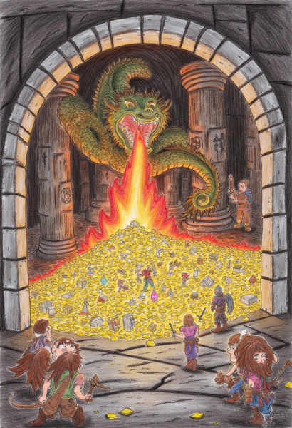 Dwarf Fortress Narrative Style (Flux) - V1