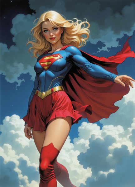 Supergirl Outfit (FLUX) - flux v1