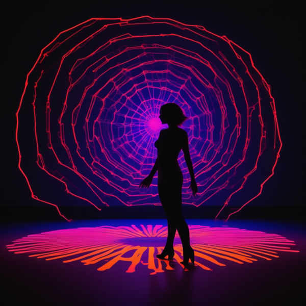 Techno Fairy Psychedelic Shadow Lights - V1