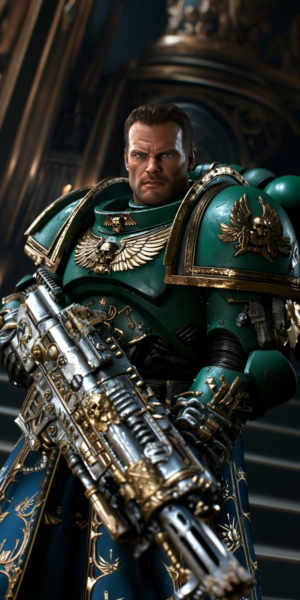 Warhammer 40k Space Marine FLUX @Ethanar - v1.0