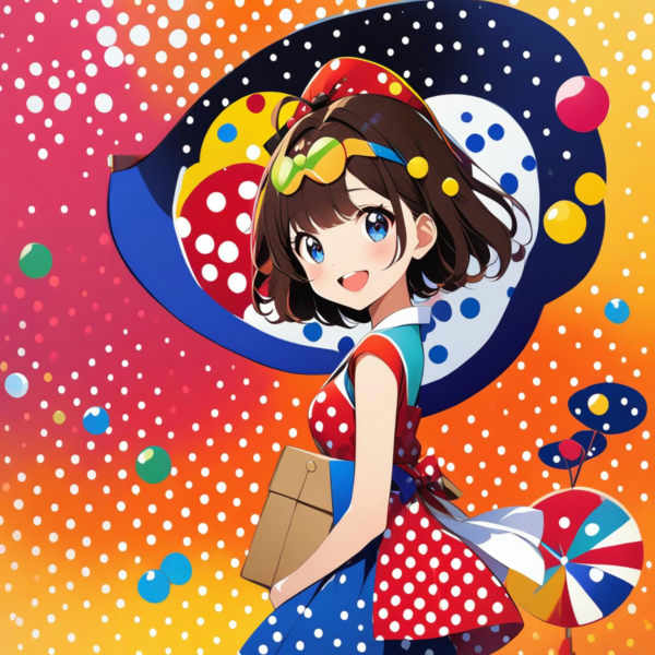 Polka Dot Painting Style - v1.0-SDXL