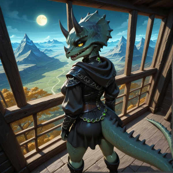 Dru the Trisaurial - SDXL v1