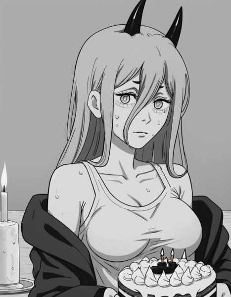 Tatsuki Fujimoto's Chainsaw Man Part 1 manga artstyle | Updated to SDXL Illustrious - v1.0