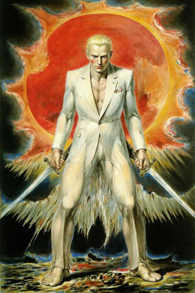 Gods and Demons: William Blake Painting Style - v1.0