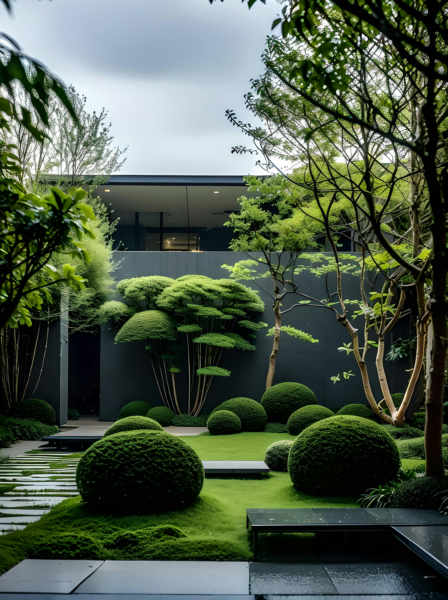 Ruyi Garden_Landscape Design_Modern Courtyard Garden_1.0 - v1.0