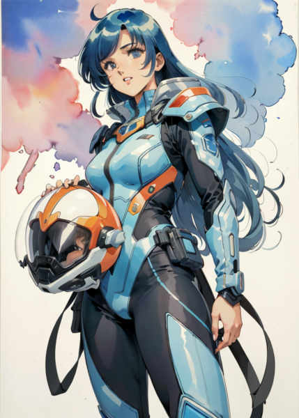 Haruhiko-mikimoto watercolor style - v1.0