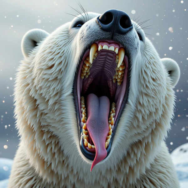 Realistic Open Mouth for Feral Animals - v3.0