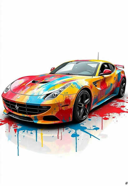 DX_Ink Splash Art Style_Diverse Creative Generation - v1.0