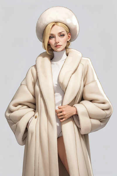 Vintage Mink Coat - Requested - v1.0