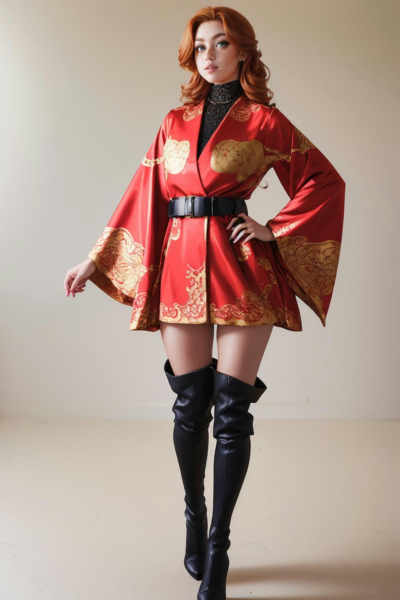 Silk Robe/Cape Dress - v1.0