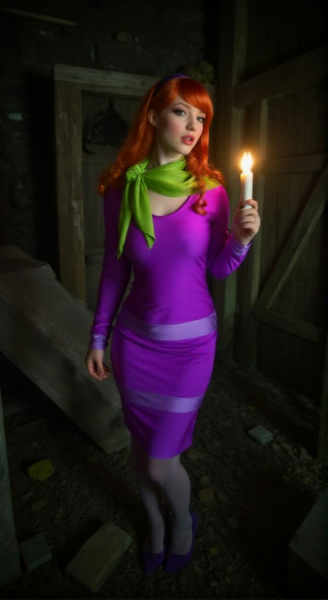 Daphne Blake - Scooby-Doo franchise - Flux1.D - SDXL Realistic / Anime - v1.0 FLux1.D