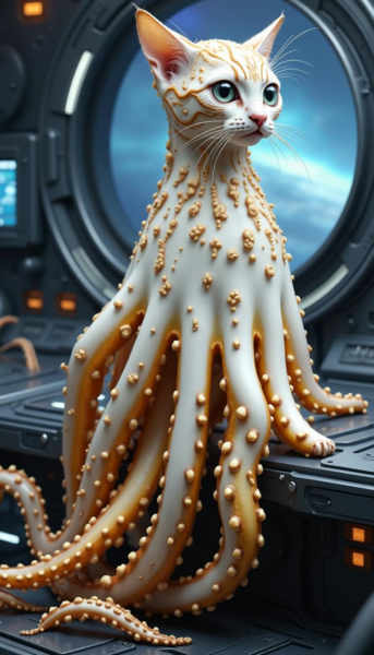 Cephalyra - Human/Squid hybrid - FLUX - v1.0