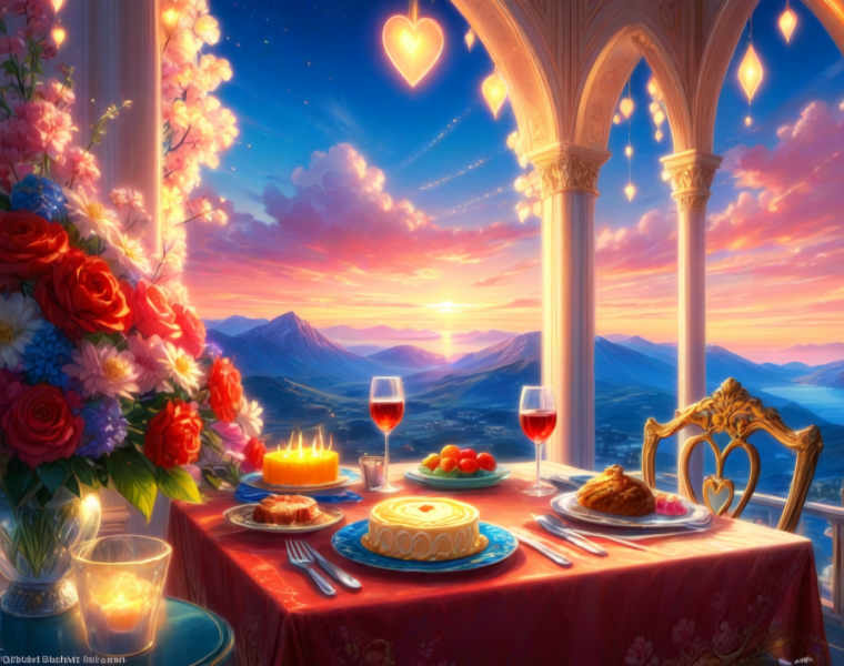 Saint Valentine's Day (Background) (SDXL) (AD) - v1.0