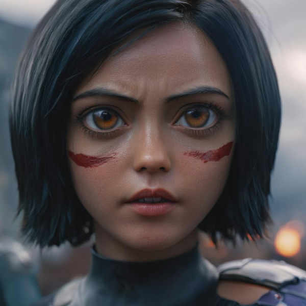 Alita: Battle Angel (Cinematic + Anime) Style XL + F1D - Alita XL v1.0