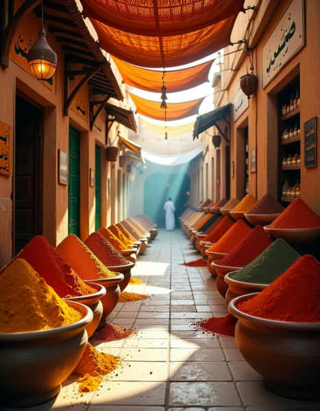 spice market in Tunisia - v1.0