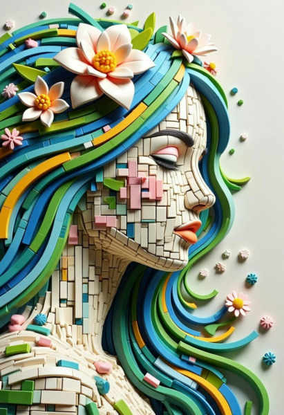 DL_Building Block Splicing Shape_Portrait Art Creation - v1.0