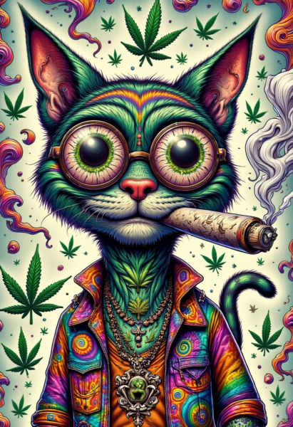 Grungy Ganja Gang | Flux/SDXL | Kannakrew - vFX1.0.2-ggg_style