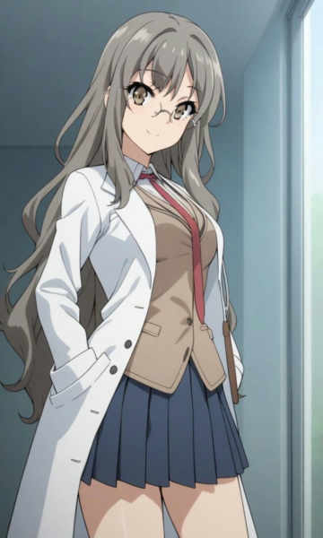 Futaba Rio - (Seishun Buta Yarou wa Bunny Girl-senpai no Yume wo Minai) XL / Pony / Illustrious - XL