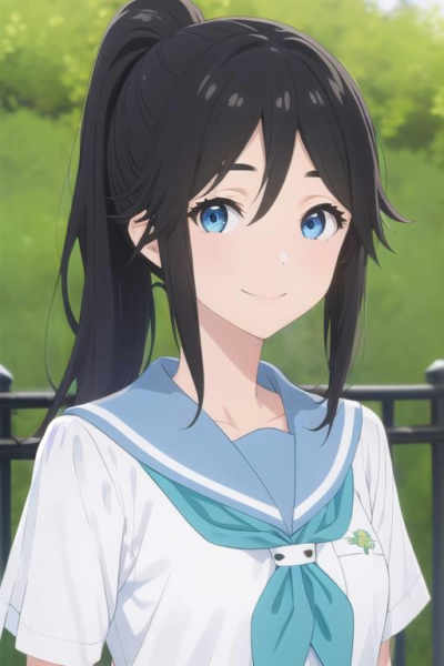 Kasaki Nozomi-Liz und ein Blauer Vogel - SD 1.5