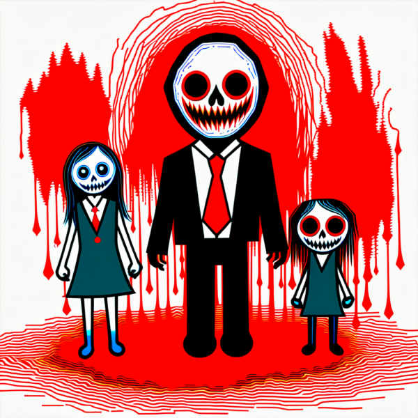 Creepy child drawings - SDXL V1.0