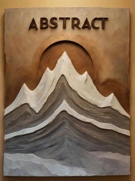 Abstract Sculpture - CE - V01 - XL