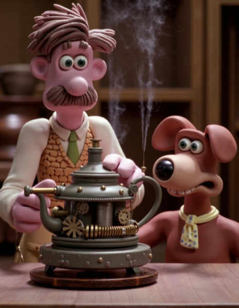 Aardman Animations Style - FLUX