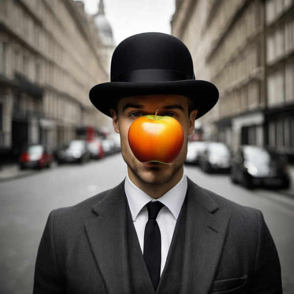 SDXL Man Apple Face - v1.0