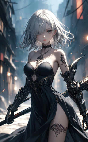 Giant Sickle Xu 'er XL- Dark girl XL- - v1.0