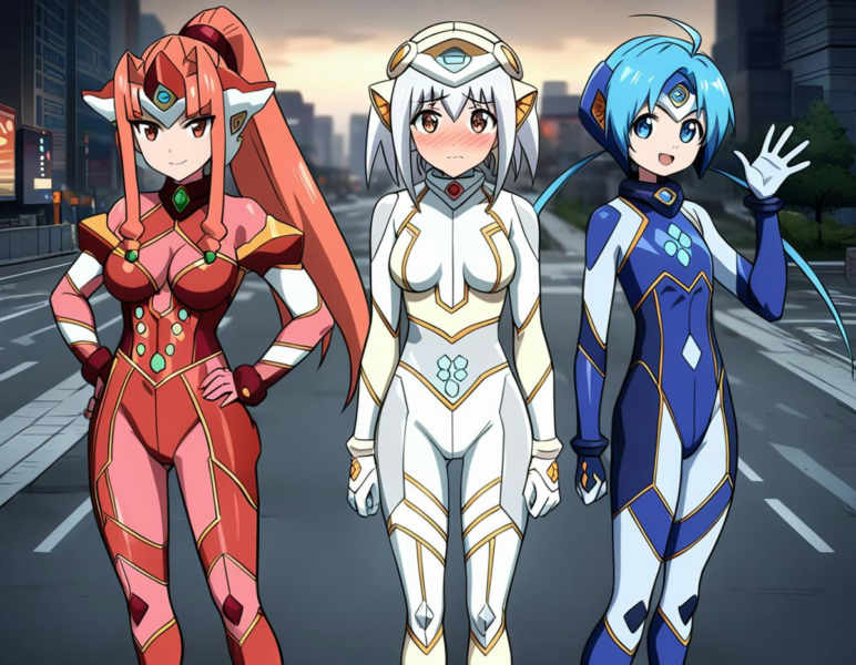 Ultimate Girls SDXL/PDXL - UG - Characterpack - Animagine v1.0