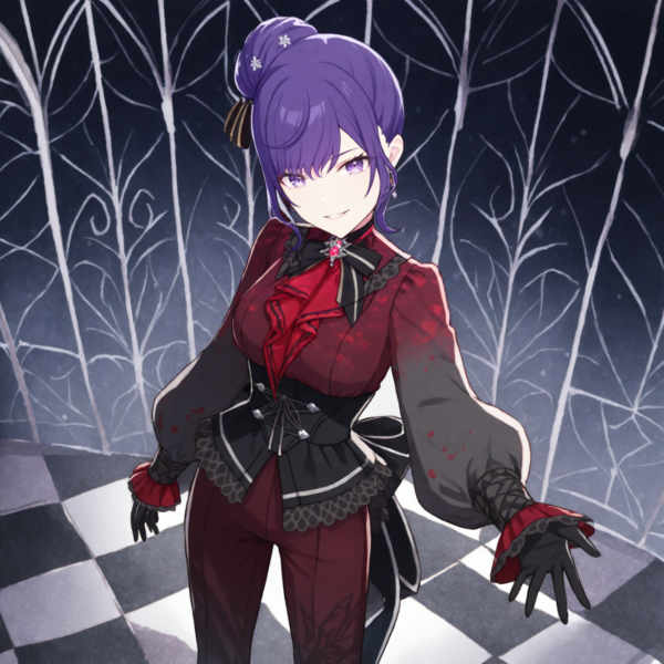 Icy rose-lady (Asahina Mafuyu) / Project SEKAI - AnimagineXL 4.0