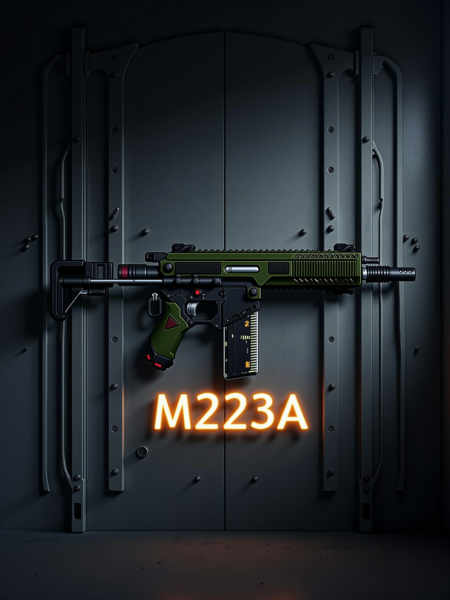Cyberpunk Guns - M223A FLUX - FLUX
