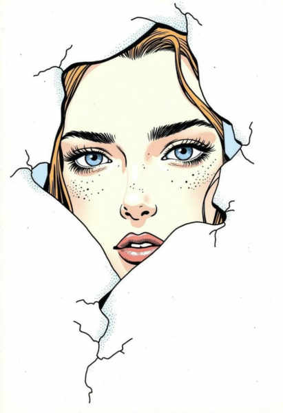 Rogue Ligne Claire Comic Book Illustrator - FLUX V2