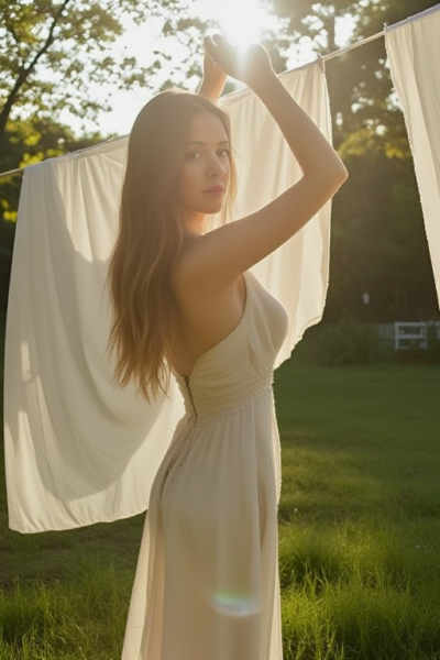 hang clothes outside to dry - v1.0