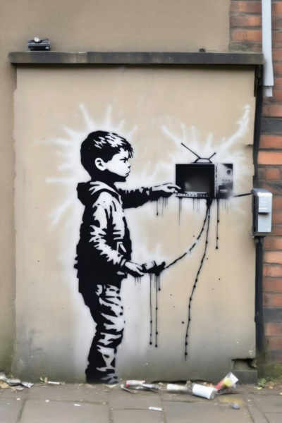 Banksy Style - SD XL